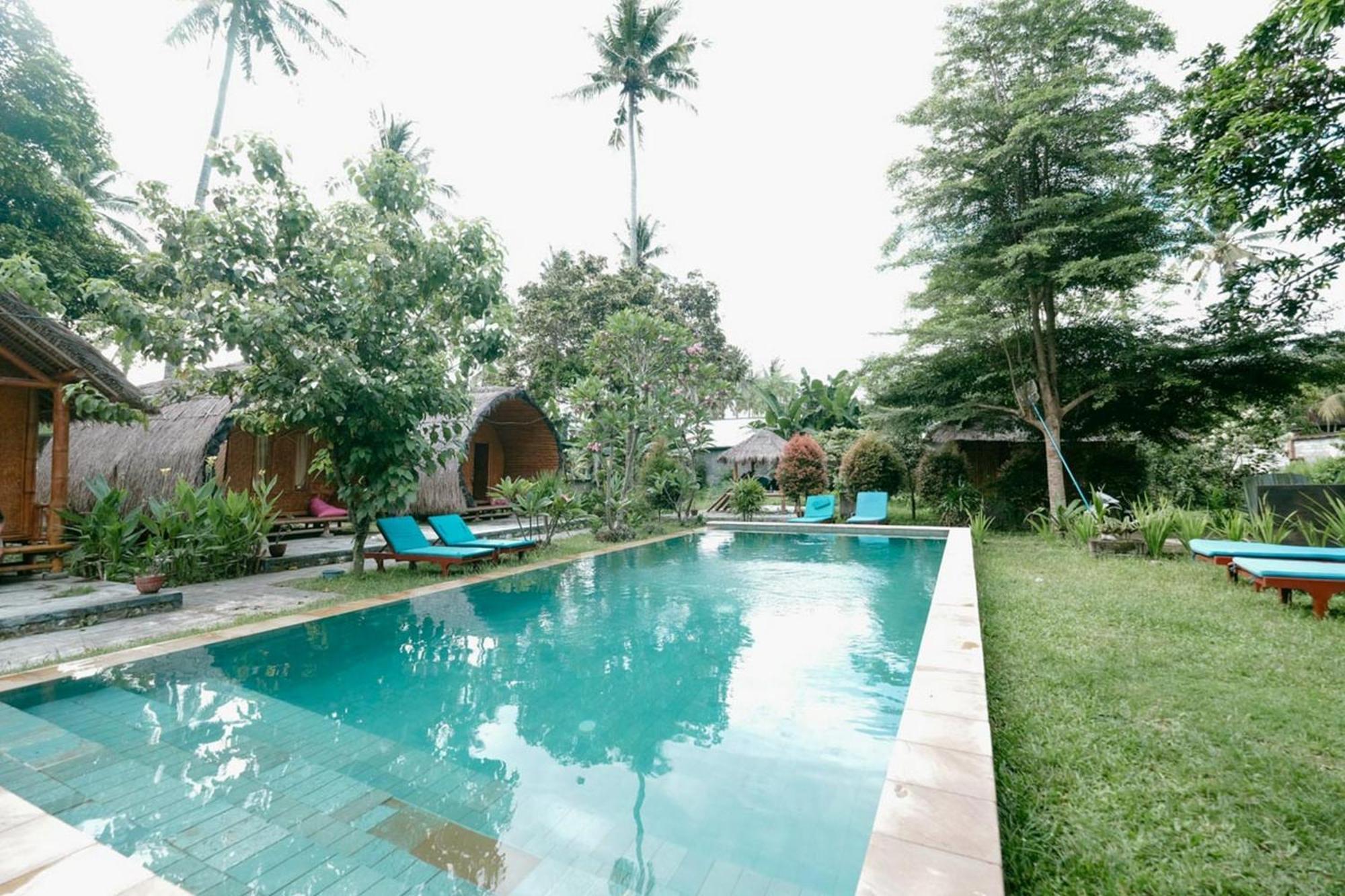 Cici Bungalow Senggigi Mangsit Esterno foto